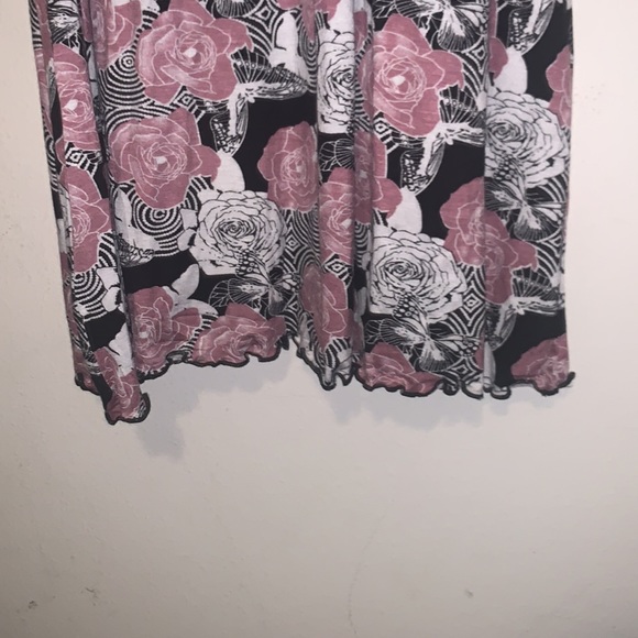 Jayli Hippie Clothing Rose & Butterfly Maxi Dress SZ S - Picture 2 of 6